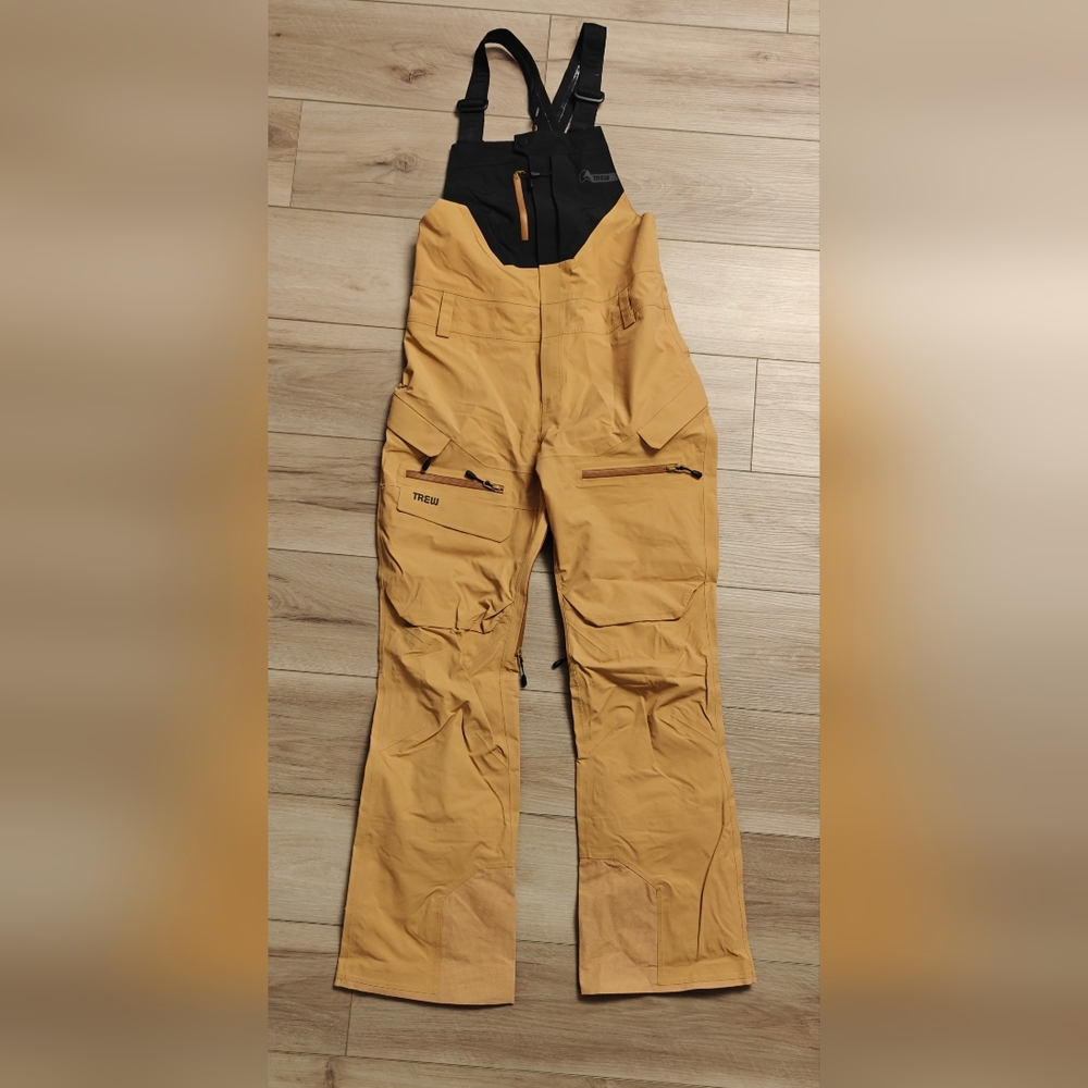 TREW Gear Chariot Bib Snowboard Ski Pants Women’s Waterproof Backcountry M